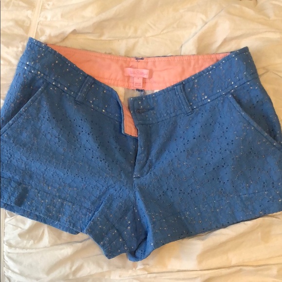 Lilly Pulitzer Pants - Lilly Pulitzer Eyelet Shorts
